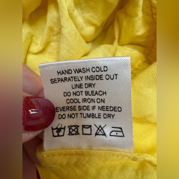 Majorelle Esther Midi Dress in Canary Yellow size Small $215 - Picture 12 of 12